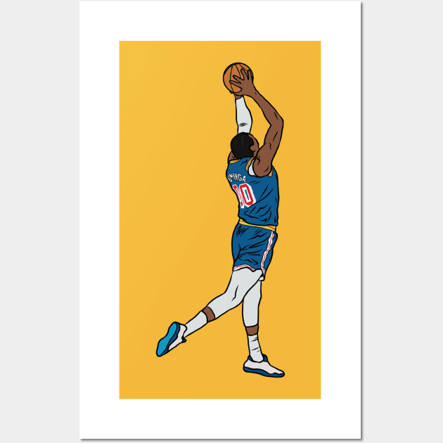 Jonathan Kuminga Dunk Wall Art by rattraptees